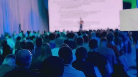 香蕉漫画企业会议活动视频素材