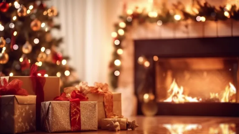 香蕉漫画圣诞节温馨家庭场景视频素材